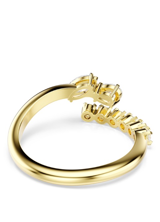 Swarovski Mesmera ring verguld 50 - detail 4 goud