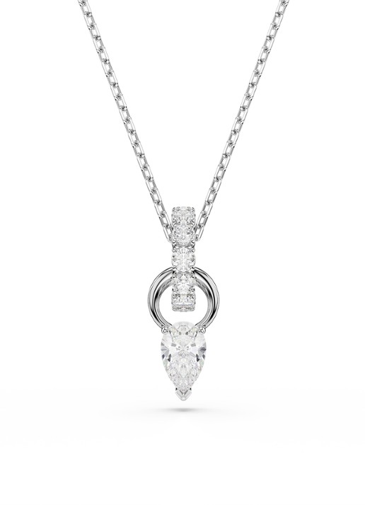 Swarovski Mesmera set van ketting en oorringen met zirkonia - detail 6 zilver