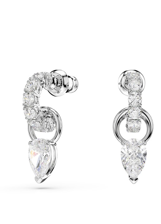 Swarovski Mesmera set van ketting en oorringen met zirkonia - detail 7 zilver