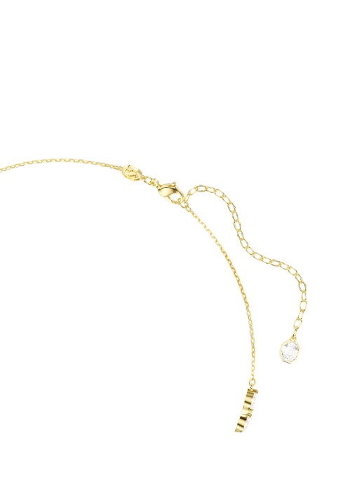 Swarovski Mesmera set van ketting en oorstekers met kristal - detail 3 goud