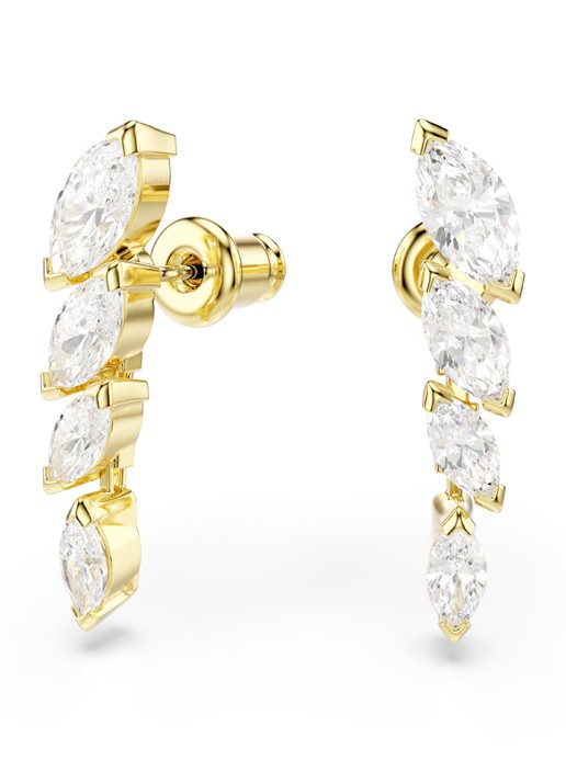 Swarovski Mesmera set van ketting en oorstekers met kristal - detail 5 goud