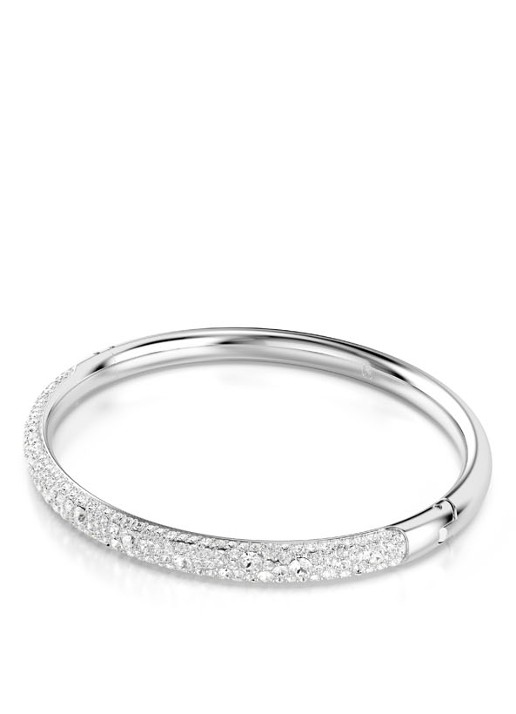 Swarovski Meteora bangle met kristal S - detail 2 zilver