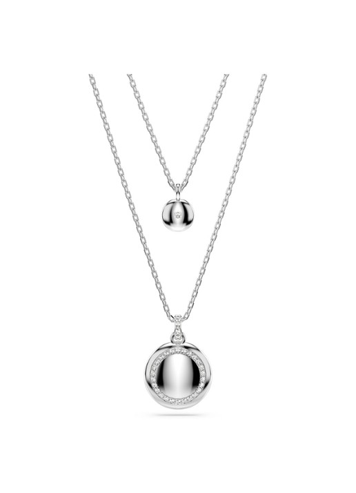 Swarovski Meteora ketting met kristal  - detail 4 zilver