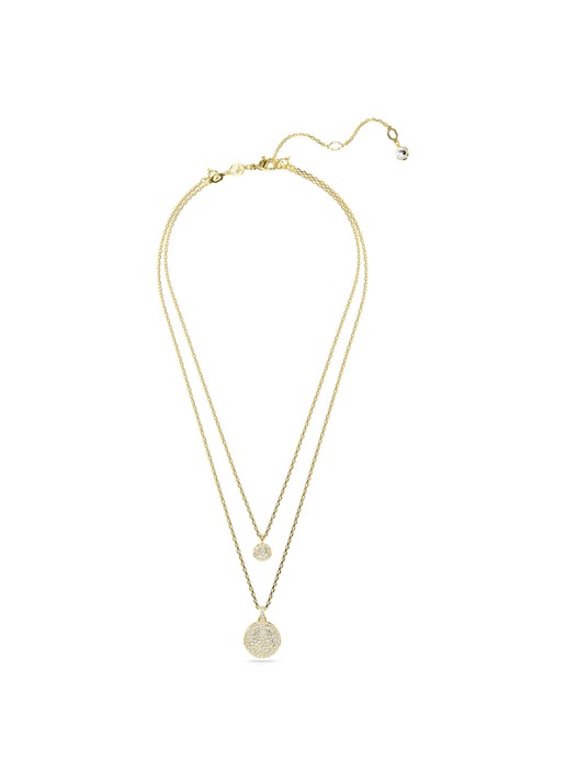 Swarovski Meteora ketting verguld  - detail 2 goud