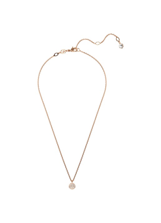 Swarovski Meteora ketting verguld  - detail 6 roségoud
