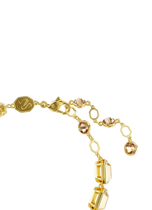 Swarovski Milenia armband met kristal M - detail 4 goud