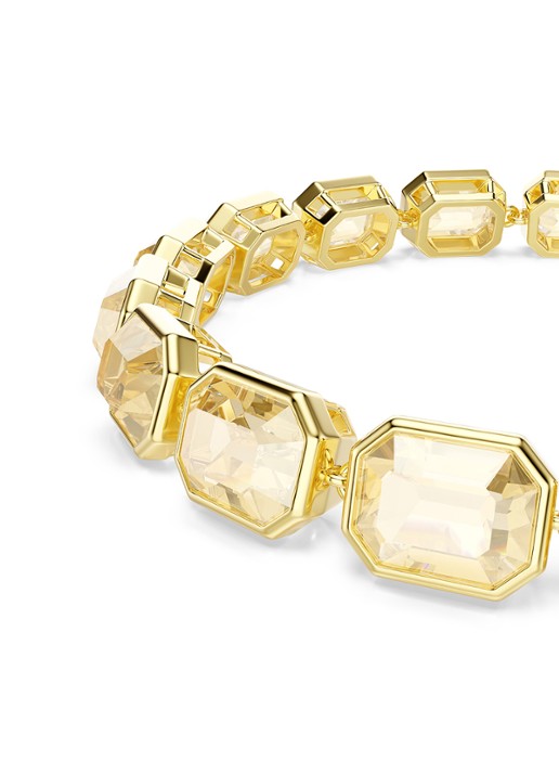 Swarovski Milenia armband met kristal M - detail 5 goud