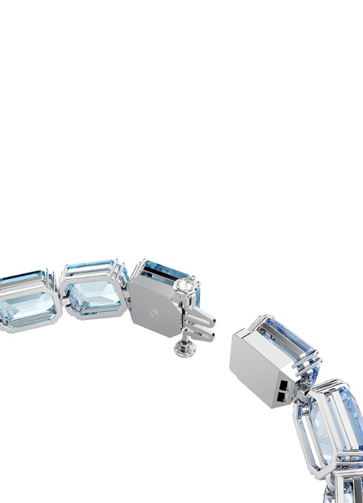Swarovski Millenia armband met kristal M - detail 3 blauw