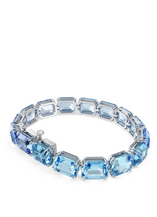 Swarovski Millenia armband met kristal M - detail 4 blauw