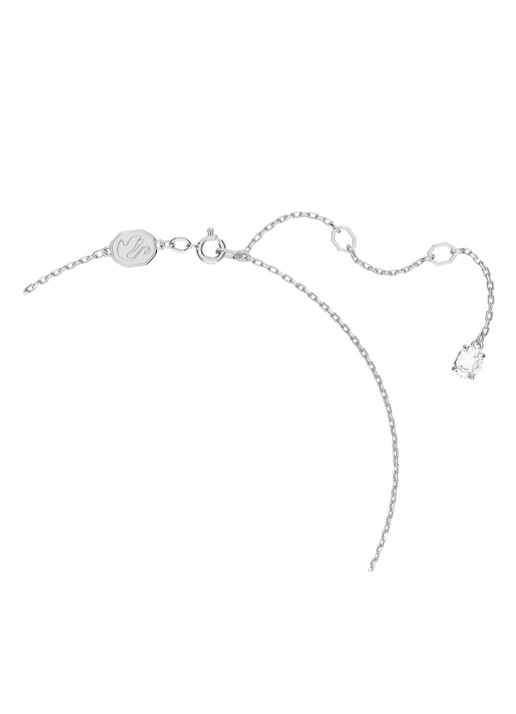 Swarovski Millenia ketting met hanger - detail 3 zilver