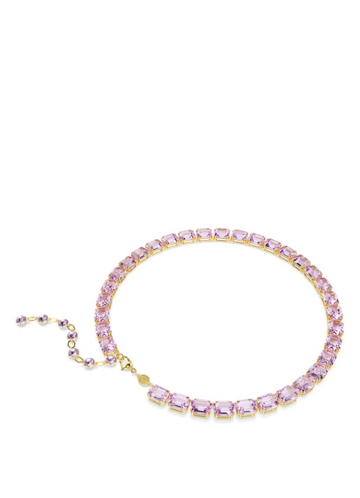 Swarovski Millenia ketting met kristal  - detail 4 roze