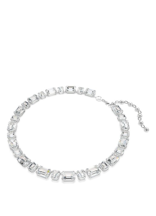 Swarovski Millenia ketting met kristal - detail 2 zilver
