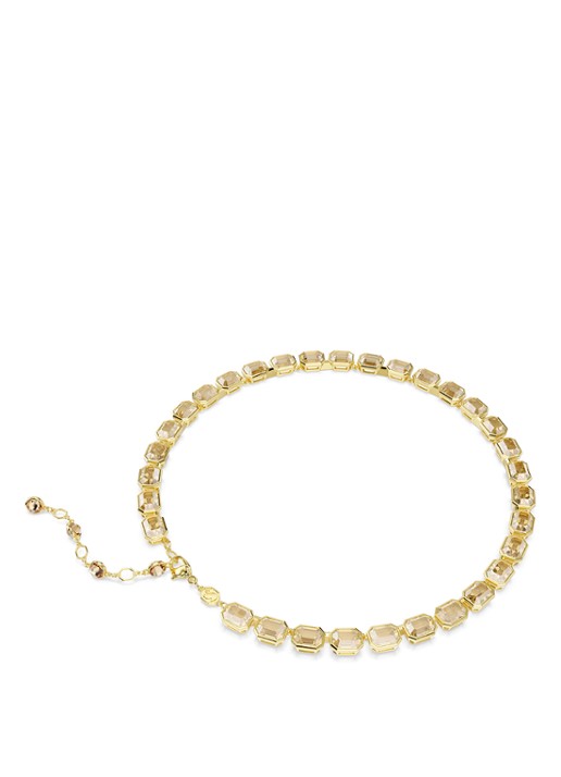 Swarovski Millenia ketting met kristal - detail 4 goud