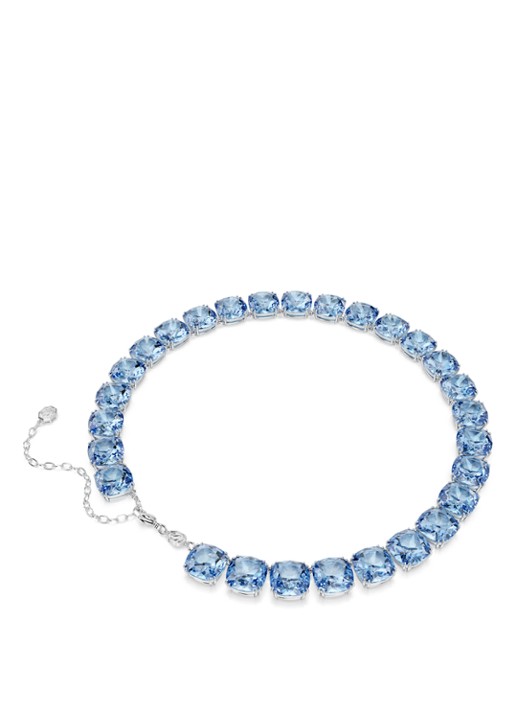 Swarovski Millenia ketting met kristal - detail 4 blauw