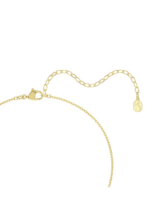 Swarovski Millenia ketting verguld  - detail 4 groen