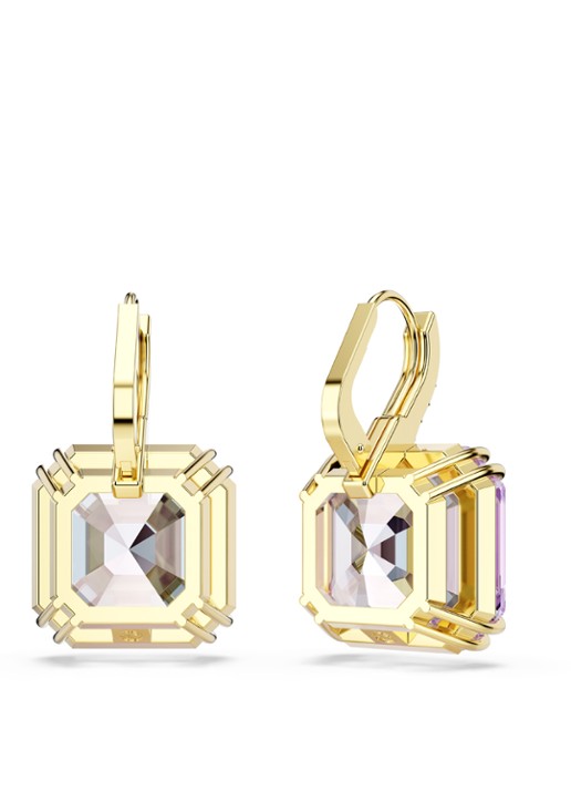 Swarovski Millenia oorhangers verguld - detail 4 goud