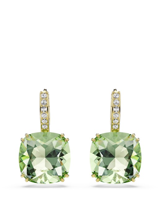 Swarovski Millenia oorhangers verguld - detail goud