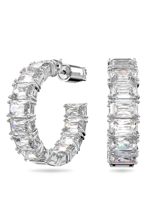 Swarovski Millenia oorringen met kristal