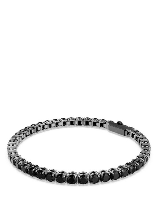 Swarovski Re Matrix armband met kristal L - detail 2 zwart
