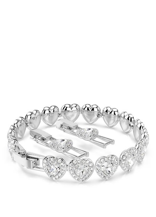 Swarovski SS25 Capsule armband M - detail 4 zilver