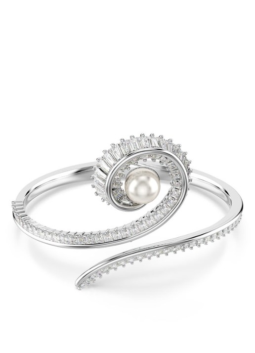 Swarovski SS25 Capsule bangle met kristal M