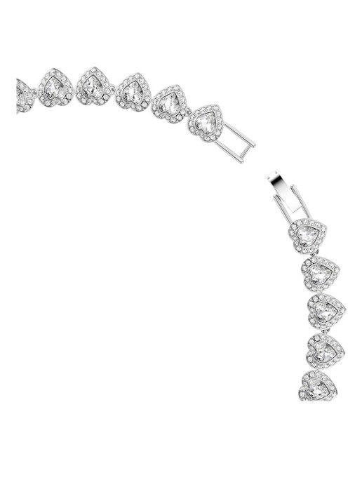 Swarovski SS25 Capsule ketting met kristal  - detail 3 zilver