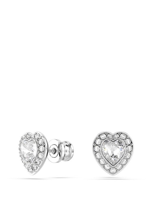 Swarovski SS25 Capsule set van ketting en oorknopjes met kristal - detail 6 zilver