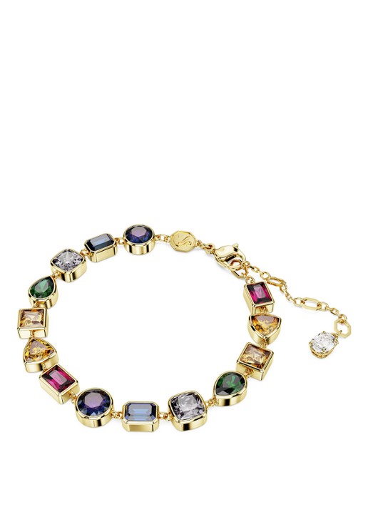 Swarovski Stilla armband M verguld - voorkant 2 goud