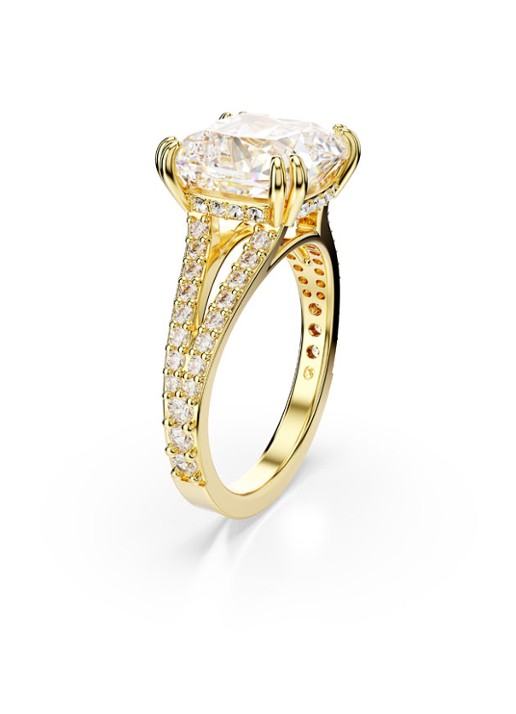 Swarovski Stilla Cocktail ring verguld 52 - detail 2 goud