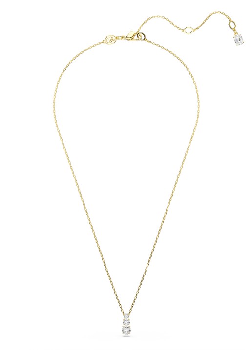 Swarovski Stilla ketting met zirkonia - detail 3 goud