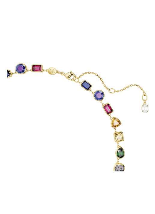 Swarovski Stilla ketting verguld - detail 3 goud