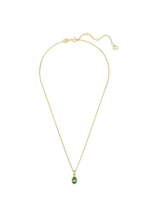 Swarovski STILLA PEND PEAR GRE/GOS - detail 3 goud