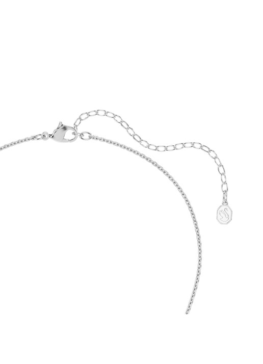 Swarovski Sublima ketting met kristal - detail 4 zilver