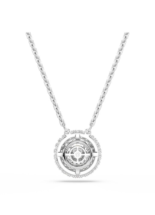 Swarovski Sublima ketting met kristal - detail 5 zilver