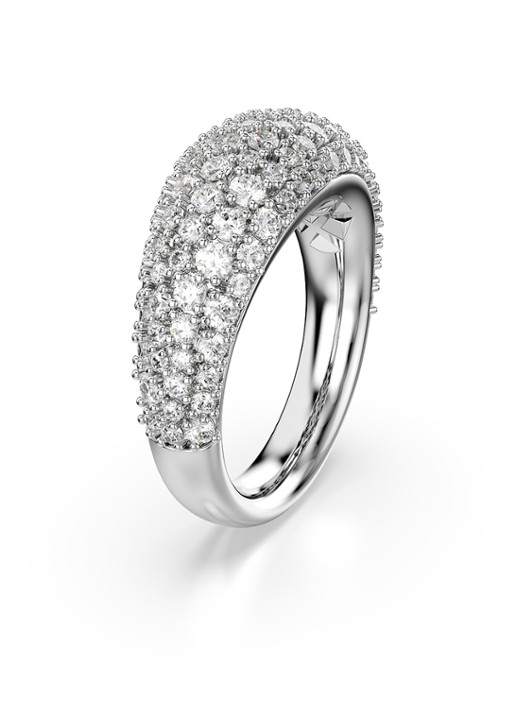 Swarovski Sublima ring met zirkonia 60 - detail zilver