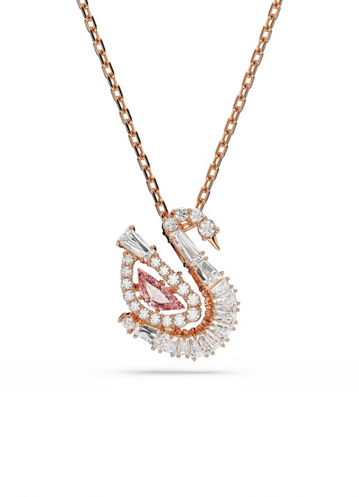 Swarovski Swan ketting met zirkonia