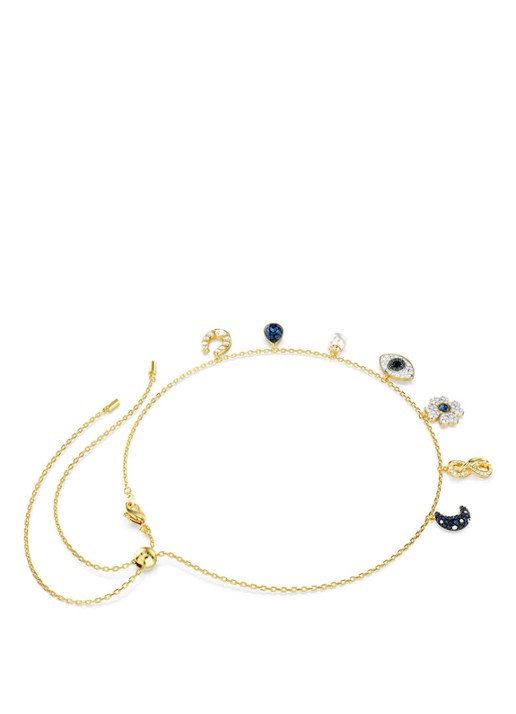 Swarovski Symbolica ketting met kristal - detail 4 goud