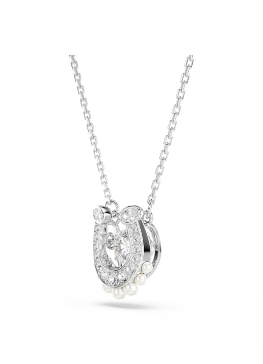 Swarovski Symbolica ketting met kristal - detail 2 zilver