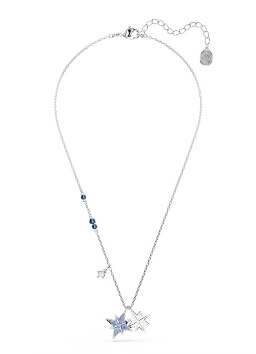 Swarovski Symbolica ketting met zirkonia - detail zilver