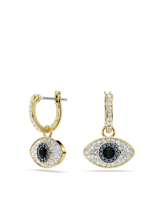 Swarovski Symbolica oorringen verguld