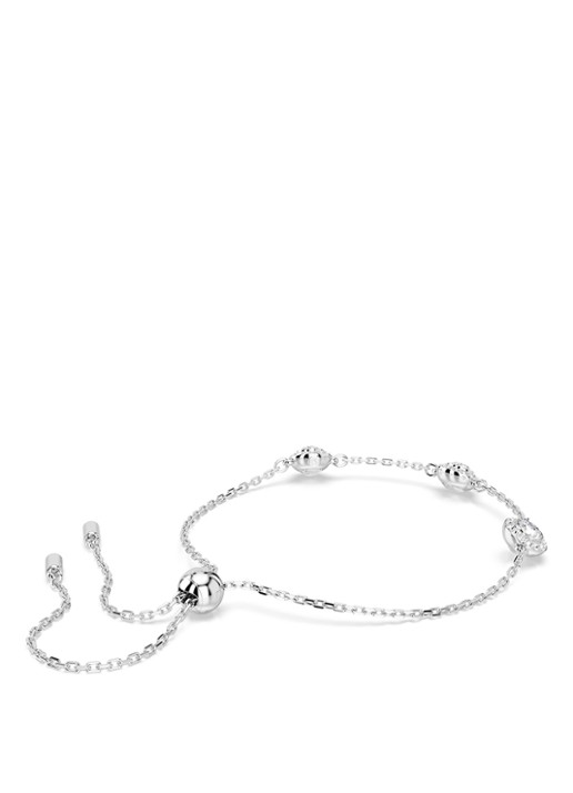 Swarovski Una armband met kristal M - detail 7 zilver