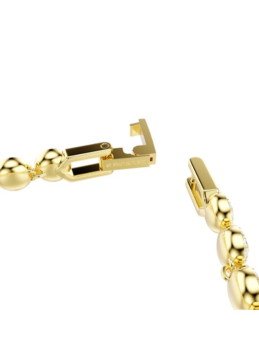 Swarovski Una armband verguld S - detail 3 goud