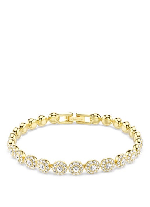 Swarovski Una armband verguld S