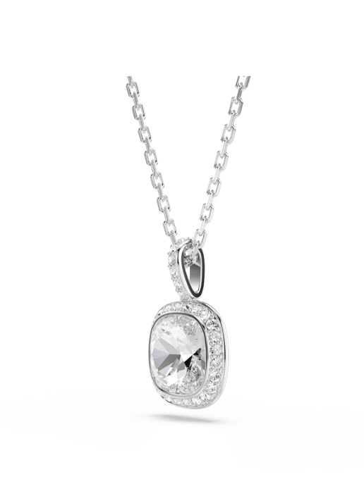 Swarovski Una ketting met kristal - detail 2 zilver