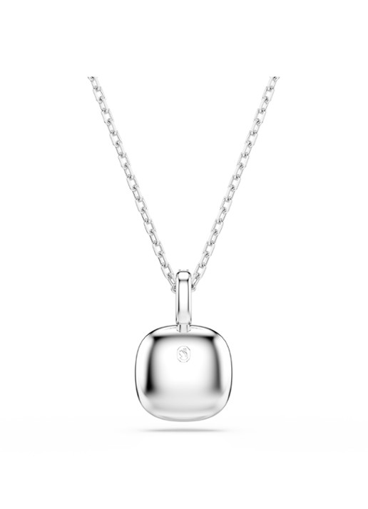 Swarovski Una ketting met kristal - detail 4 zilver