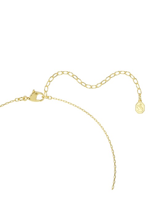 Swarovski Una ketting met kristal - detail 4 goud