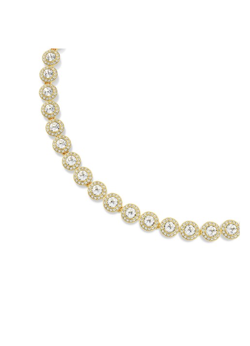Swarovski Una ketting verguld  - detail 4 goud