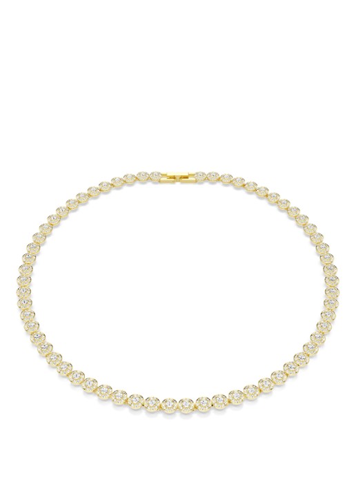 Swarovski Una ketting verguld