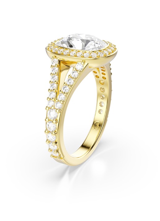 Swarovski Una ring verguld 60 - detail 2 goud