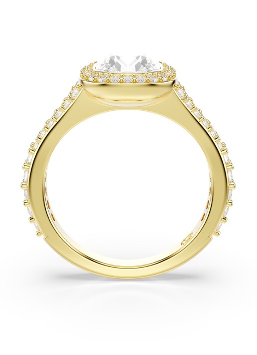 Swarovski Una ring verguld 60 - detail 3 goud